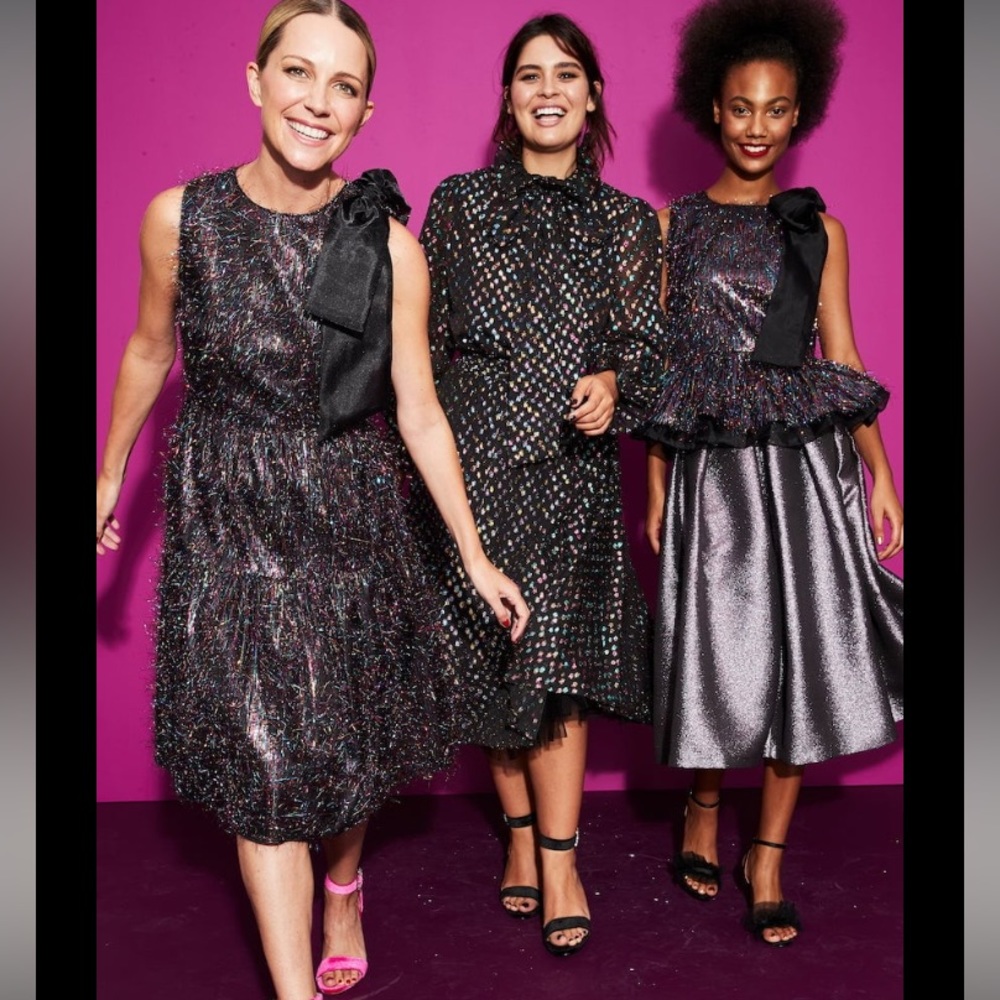 NWT Halogen X Pacific Tinsel Dress, size 2